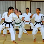 Home 20 격투기 연습 장소 대전 - **Prompt: Dojo Community and Mutual Respect**
"A vibrant and welcoming martial arts dojo in a Fr...